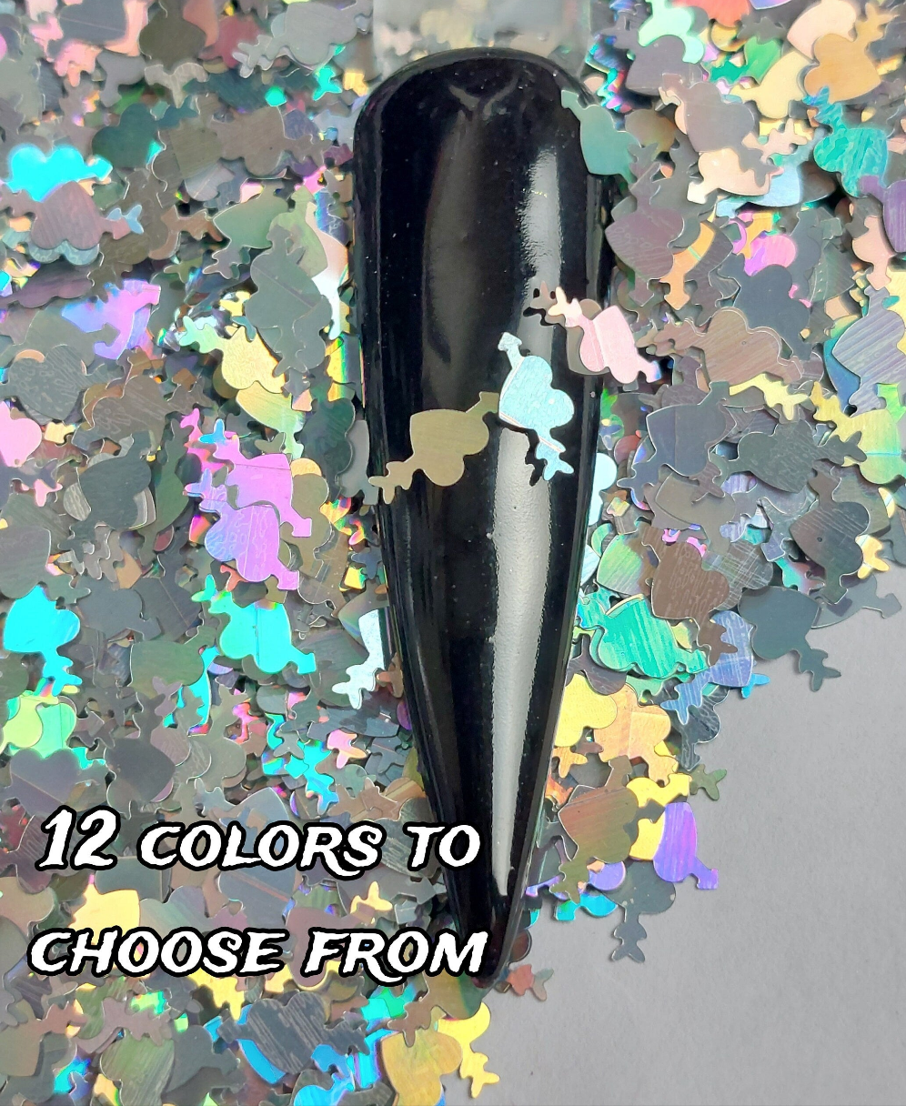 Cupid Arrow Heart shaped Valentine's Glitter 1 oz